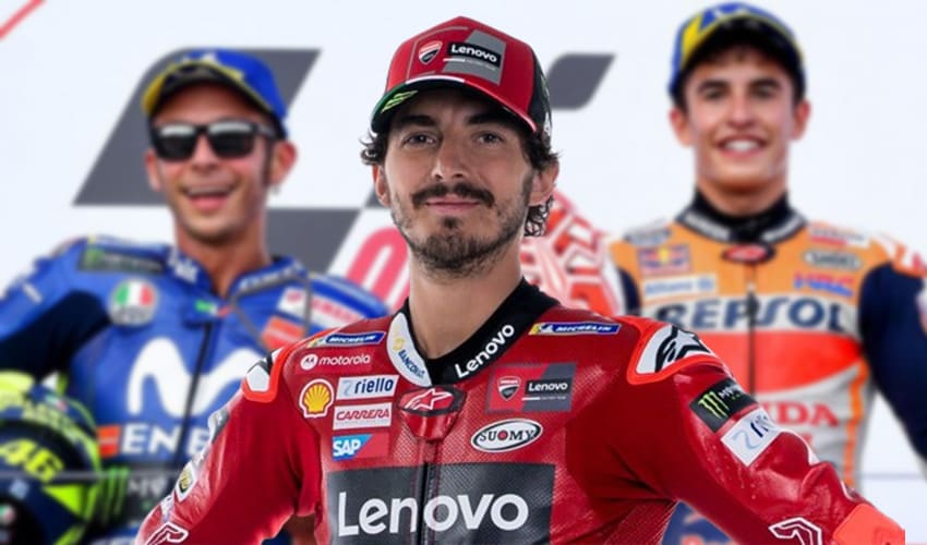 MotoGP Valencia 2023 Bagnaia Incar Rekor yang di Capai Terdahulu Rossi dan&nbsp;Marquez